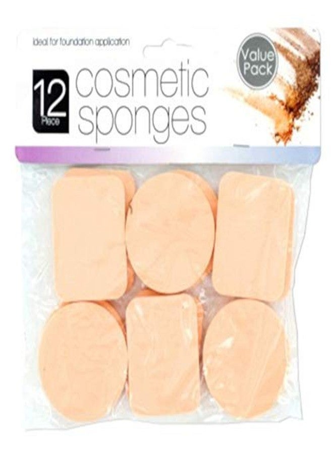 OIG Brands 12-Pack Beauty Blender Makeup Sponges for Foundation I Latex-Free Beauty Blender Sponges I Face Sponge Makeup Blenders I Make Up Sponges for Foundation I Foundation Puffs Makeup Essentials for Women - Image 1